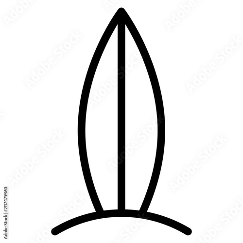 Surfboard Icon
