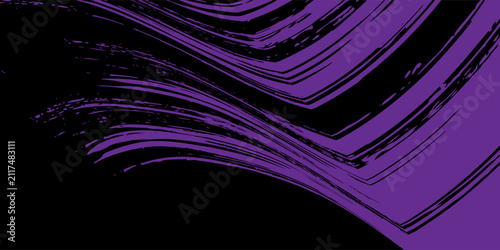 purple black brush wrap car sticker pattern abstract banner sporty lines black purple grunge color combination brush pattern racing motorsport design, modern.