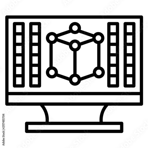 Simulation Model Icon