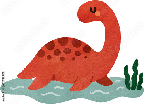 Quadro su tela diplodocus