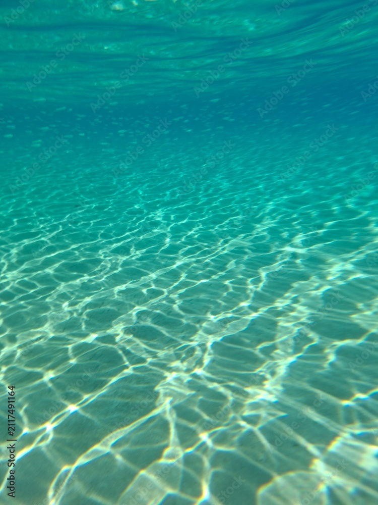 Fototapeta premium blue sea water with waves