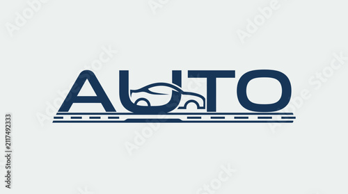 Innovative Smart Auto Monogram Logo for Modern Vehicle Technology Brand Identity