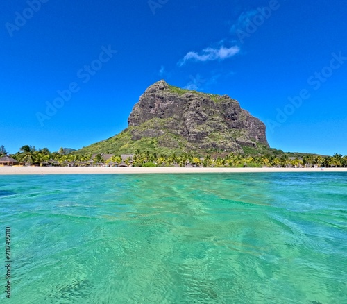 Le Morne Halbinsel und Strand auf Mauritius