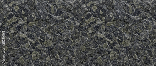 Photography Granite rock texture with rugged dark grey and olive mineral blocks deep natural