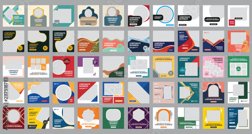 Minimalist Corporate Business Social Media Ad Design
