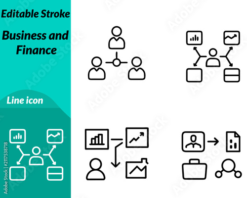 A modern vector icon representing business finance economic growth. The design features bar coins a briefcase dollar symbol upward trend arrows. symbolizing financial success investment and business.