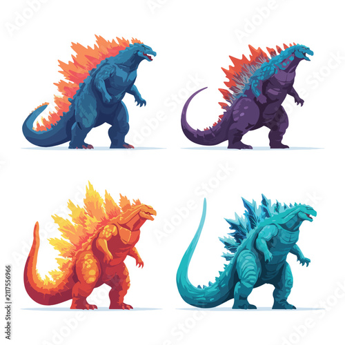 Chinese dragon isolated