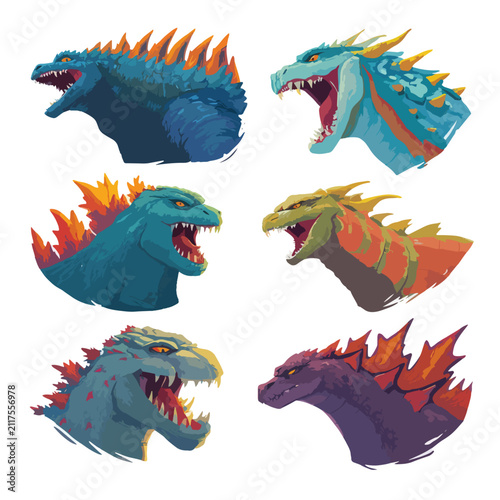Chinese dragon isolated