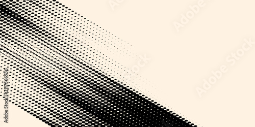 Bild auf Leinwand Dots halftone white and blue color pattern gradient grunge texture background