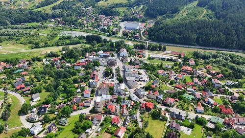 Piwniczna-Zdrój – miasto uzdrowiskowe w województwie małopolskim, Polska, Europa, Beskid Sądecki