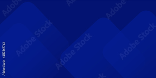 Abstract blue background. Modern simple blue geometric design. Minimal shapes. Suit for booklet, brochure, banner, poster, website, flyer, cover, corporate, backdrop. Vector illustration