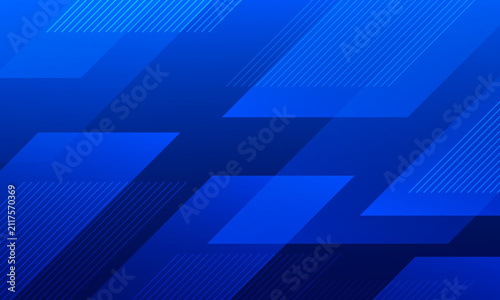 Abstract blue background with arrows. Vector illustration
