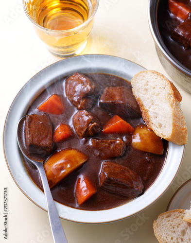 Quadro su tela beef stew