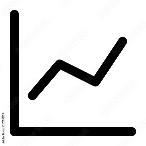 graph increase icon