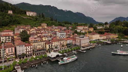 Aerial Footage – Lake Como, Italian Lakes, Italy