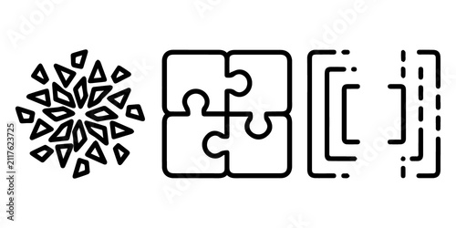 Digital Lock Cyber Security Icon