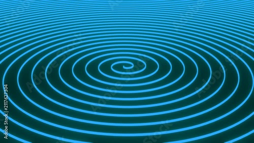 blue concentric rings, digital waves, ripple effect, motion blur, futuristic background, tech texture, abstract pattern, glowing lines, hypnotic design, energy flow, visual interest, blue