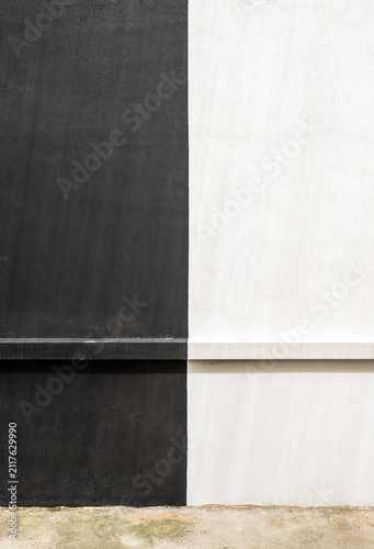 black and white wall background