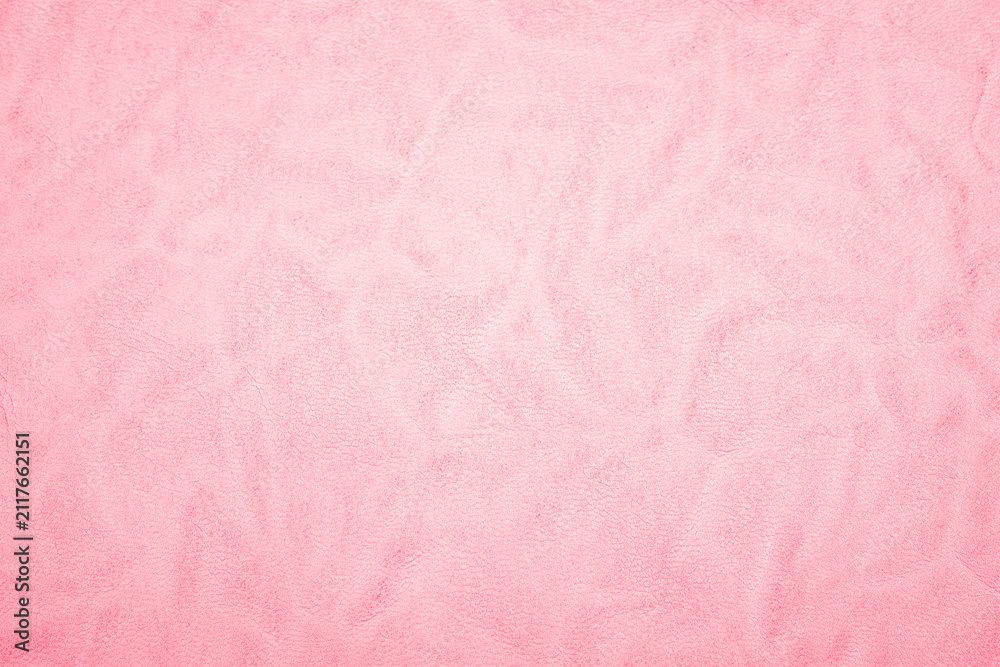 Fototapeta premium Pink leather texture close up with subtle sheen
