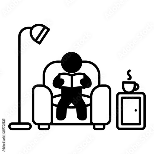 Reading corner icon