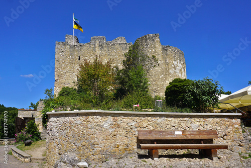 Burg Derneck im Tal der Großen Lauter; Biosphärengebiet Schwäbische Alb; Baden Württemberg; Deutschland