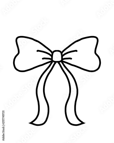 Photography bow and ribbon