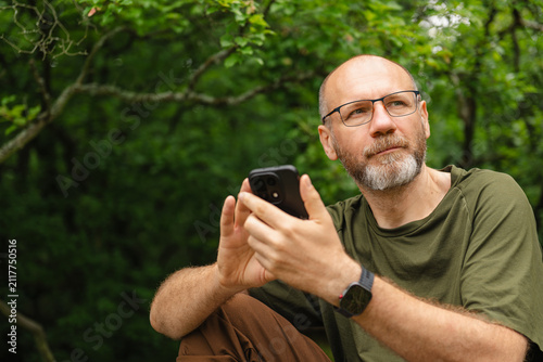 Balancing work and personal life in a peaceful outdoor setting