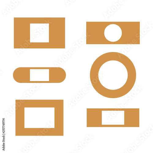 First Aid Icon set collection Vector Image