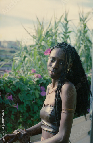 Flower In Her Hair