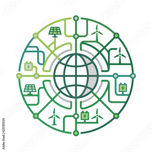 Konstfotografi Global green energy and renewable resource network