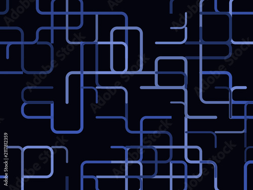 Modern Labyrinth Lines Texture