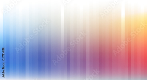 Vivid color spectrum background with blue purple and orange vertical stripes featuring dynamic motion blur for energetic digital designs and creative marketing campaign advertisements.