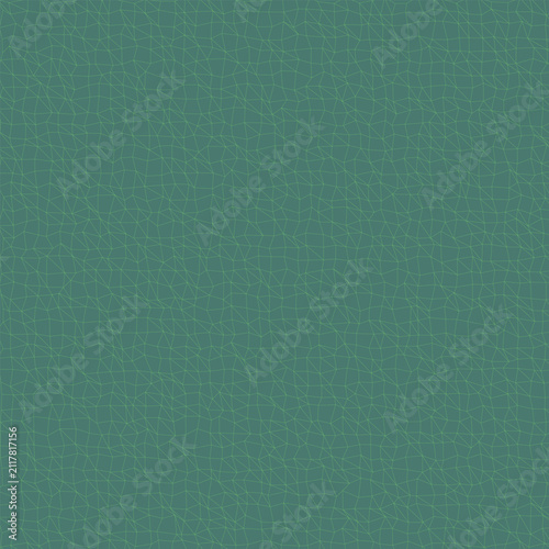 Green geometric polygonal mesh texture with light green line grid overlay.