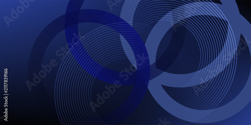 Futuristic background with geometric layers and overlapping glowing lines. Modern design with seamless line style and isolated light effects. Vector EPS. 2