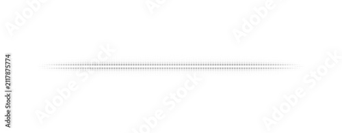 Halftone line divider