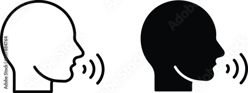 Foto Breathing icon set featuring respiration, inhale, exhale, lung health, wellness, meditation, and airflow symbols for healthcare and fitness applications