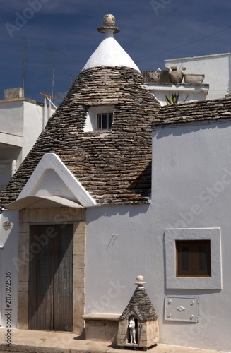 Принти на полотні Alberobello trulli