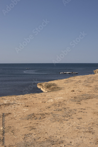 Canvas Print beach and sea