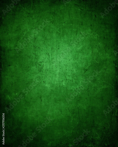 grunge green background with grunge effect