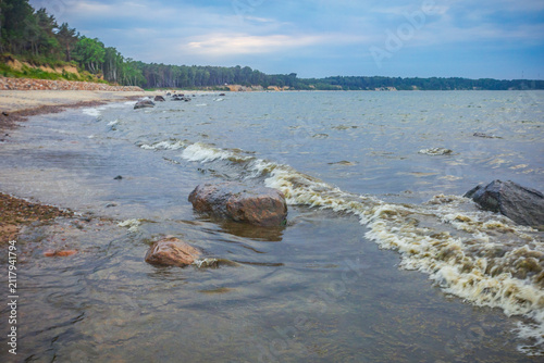 A warm summer Baltic evening