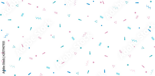 Minimal Yellow Confetti Pattern Background 