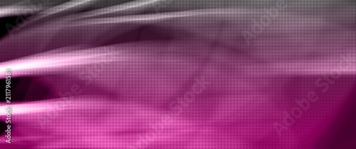 abstract digital background with halftone texture flowing lines and pink and grey gradient
