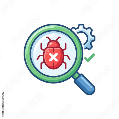 Software Bug Detection Icon