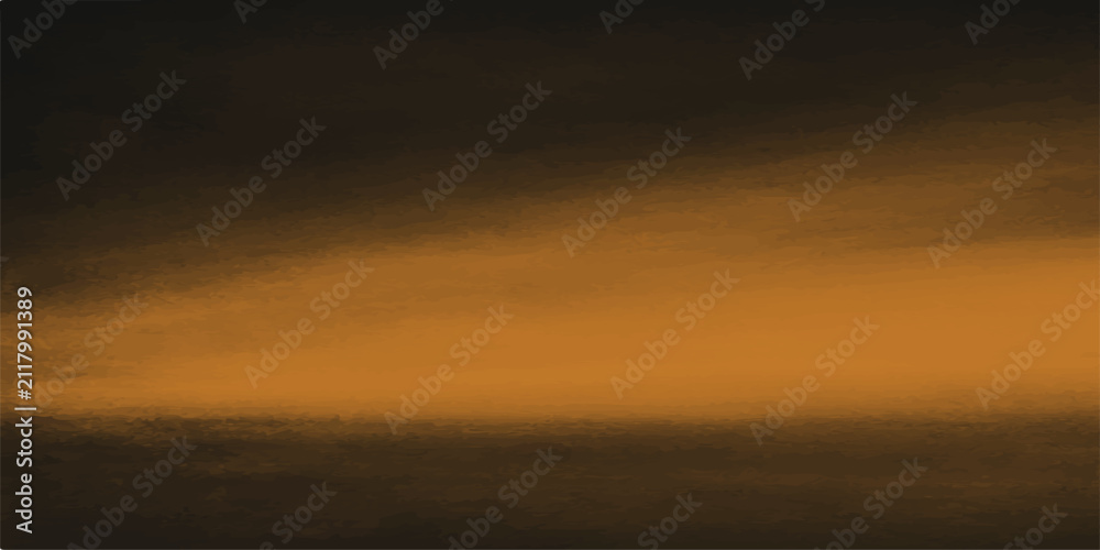 Obraz premium abstract gradient of warm orange and black, creating a dramatic and atmospheric backdrop with a soft light effect.