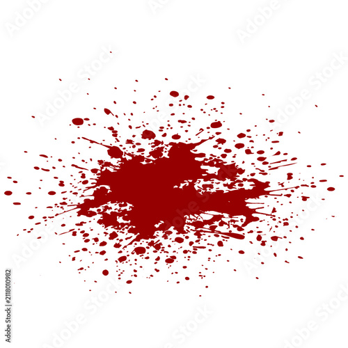 Blood Splatter Splash Stain Illustration