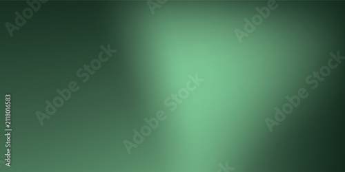 Abstract vector blurred gradient mesh background in green. modern design