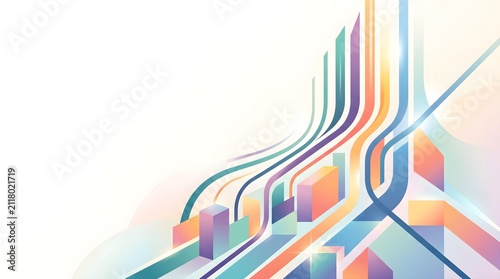 International Youth Day Growth and Success Background
