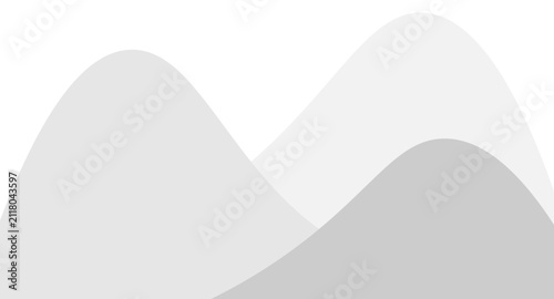 Minimalist Soft White Flowing Wave Gradient Background