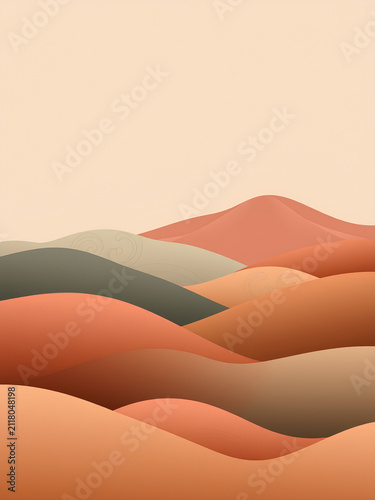 sand dunes in the desert