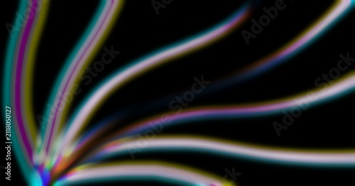 abstract background with glowing lines